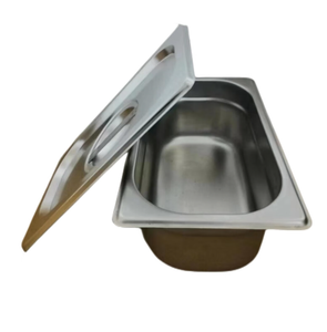 Stainless Steel Ash Pan with Removable Lid for <b>BBQ</b> Storage and Neatening Reusable Container - Product Image 1