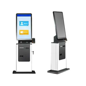 En iyi fiyat 32 inç Self servis nakit ödeme terminali ATM fatura bankamatik ödeme Kiosk makinesi