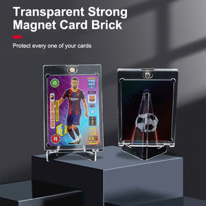 ผู้ถือบัตร ETB อะคริลิคใสที่วางบัตร35PT-180PT การให้คะแนนสำหรับ Pokemon Yu GI Oh กีฬาเบสบอลสำหรับแผ่นการซื้อขาย PSA TCG - Product Image 2