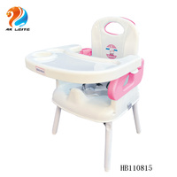 Silla Elevadora Moderna para Niños Pequeños, de Plástico Ecológico, Segura y Ajustable, Silla de Comer para Bebés, Silla Alta para Comedor
