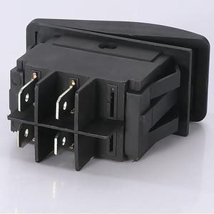 Tàu/xe trang bị lại chuyển đổi bánh chuyển đổi nút với ánh sáng màu đỏ tự thiết lập lại Rocker chuyển đổi cho xe ô tô - Product Image 3