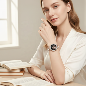 Reloj Inteligente para Mujer I222 2026, Correa Color Oro Rosa, Llamadas Bluetooth, SpO2, Monitor de Ciclo Menstrual, Personalizable, Directo de Fábrica - Product Image 2