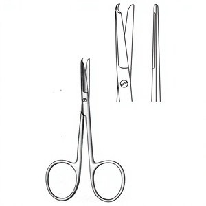 Tijeras Quirúrgicas Spencer de 9 cm / 3-1/2 Pulgadas, Rectas, de Acero Inoxidable de Precisión, Instrumento Médico para Cortar - Product Image 1