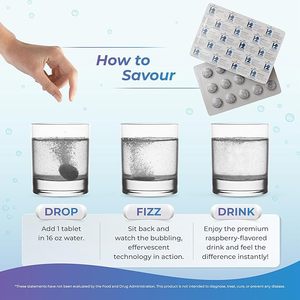 Las tabletas de agua hidrogenada se pueden personalizar para que se disuelvan rápidamente a altas concentraciones, apoyan el funcionamiento cerebral y mejoran la vitalidad. - Product Image 6