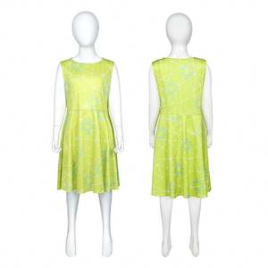 2024 nuevo divertido adultos niños Halloween carnaval verde sin mangas vestido película personaje Joy Cosplay <span class=keywords><strong>disfraz</strong></span> para niñas - Product Image 3