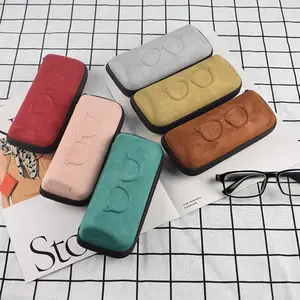 Factory Wholesale Colorful Square Eyewear Decorative Case EVA Creative Portable Drop Resistant Zipper Glasses Case