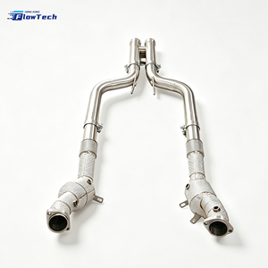 Tubo de Escape de Acero Inoxidable 304 de Alta Calidad para Mercedes S450 W222 S500 M256 3.0T L6 S500 W222 M278 4.7L V8, Ajuste Directo - Product Image 3