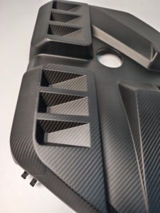 G8X S58用 新型ドライカーボンファイバー製交換用エンジンフード（ホワイト） - Product Image 5