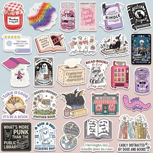 300 PCS Book <b>Stickers</b> for Kindle, Bookish <b>Sticker</b> Pack Reading Glitter Waterproof Vinyl Decals for Laptop - Product Image 2