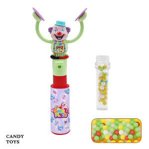 Juguete de Mano de Plástico Barato con Forma de Algodón de Azúcar, Divertido Dibujo Animado, Pequeño Regalo, Payaso que Aplauda, Caramelo Duro para Niños, Gomitas - Product Image 2