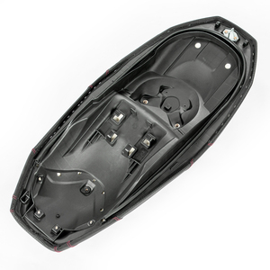 XXUN Coussin <span class=keywords><strong>de</strong></span> <span class=keywords><strong>Selle</strong></span> <span class=keywords><strong>Moto</strong></span> Complet pour Honda Forza 125 350 NSS125 NSS350 2020-2024 <span class=keywords><strong>Selle</strong></span> Monobloc Pilote Passager - Product Image 4