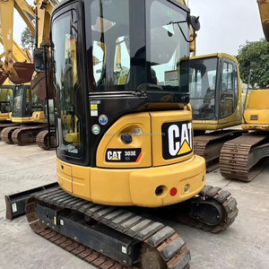 Vente directe d'usine, mini-excavatrice CAT 303E d'occasion, 3 tonnes, machine de terrassement à vendre, garantie 1 an, prête à être expédiée - Product Image 2