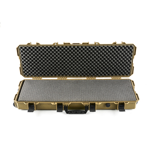 Glary không thấm nước bền bảo vệ nhựa <span class=keywords><strong>Gun</strong></span> trường hợp hộp với bánh xe ngoài trời chiến thuật cứng <span class=keywords><strong>Gun</strong></span> lưu trữ trường hợp hộp cho săn bắn - Product Image 2