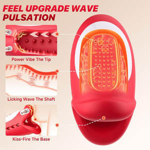 Masturbador Masculino, Juguetes Sexuales para Hombres Gay con Diseño Hueco, 10 Modos de Ondulación y Vibración para 360° °   Vibrador Stroker con Control por Aplicación - Product Image 4