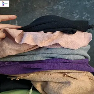 Marchandises prêtes Stock Tissu Chine Textile Cachemire Tweed Tissu Pour Pull