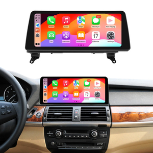 KANOR 12.3 QLED Stereo Android con Carplay, Navigazione GPS e Schermo Touch per BMW X5 E70 X6 E71 CCC CIC - Product Image 1