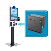 2022 nuevo Android Connect 58mm cortador automático integrado interfaz USB impresora de tickets térmicos quiosco en Stock