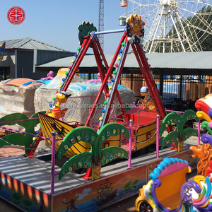 Giostra per Bambini a Forma di Piccola Barca Vichinga/Pirata, Attrazione per Parchi Divertimento, Alta Qualità, Prezzo di Fabbrica, Popolare e Accattivante, in Vendita - Product Image 1