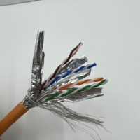 7 Ethernet Double Blindé Cat7 Ingénierie Spécifique Smart Home POE Surveillance Haute Définition Câble De Connexion Réseau Xiniutou