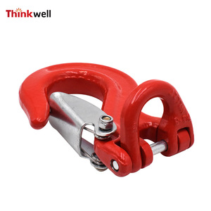 Gancho de Remolque Thinkwell G80 de Acero con Resorte y Anillo Simple para Aplicaciones de Elevación y Remolque de Alta Resistencia - Product Image 1