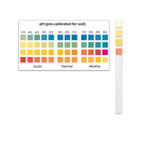 Kit de prueba de pH del suelo portátil para agricultura y análisis de agua-Kit de prueba de suelo preciso para uso en granja/jardín
