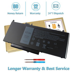6MT4T 62Wh Laptop Battery Replacement for Macbook E5470 E5570 CE RoHS Certified Stock <b>12</b>-Month Warranty 100% Capacity Guarantee - Product Image 2