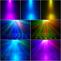 Mini lumière disco rotative de 30W avec support et télécommande pour KTV Christmas DJ DISCO Party
