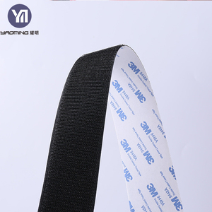 Màu tùy chỉnh Không Thấm Nước Mạnh Stickness <span class=keywords><strong>3</strong></span> M Hai Mặt Tự Dính In nylon móc và vòng lặp Băng - Product Image 2