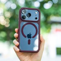 Coque de téléphone magnétique Armor pour iPhone 17 Pro Max avec boutons IA métalliques, antichoc en TPU+PC, compatible iPhone 18 Pro/18 Pro Max