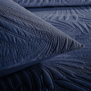 Home Textile 3 Pcs Ultrasonic <strong>Bedspread</strong> Lightweight Coverlet Bed Cover <strong>Sets</strong> <strong>Black</strong> Bedding <strong>Set</strong> - Product Image 5
