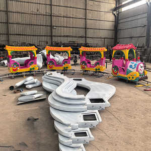 <span class=keywords><strong>Tren</strong></span> Eléctrico de Juguete para Parque de Atracciones con Vías para Niños y Adultos, Uso en Exteriores - Product Image 2