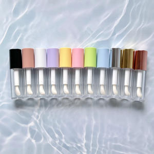 KJ แท่งลิปกลอสแบบใสขนาด10มล. 6มล. 4มล. พร้อมแปรงไม้กายสิทธิ์มี11สีให้เลือก - Product Image 4