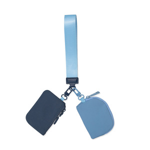 Фабричная нейлоновая сумка Qetesh, простой производитель, настраиваемый логотип и цветной мини-кошелек для монет с ремешком на запястье для путешествий - Product Image 5