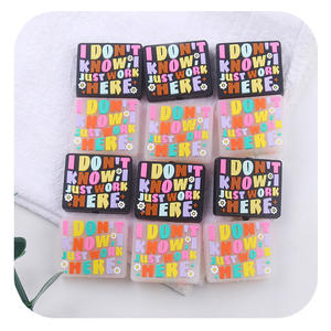 All'ingrosso, <span class=keywords><strong>non</strong></span> so, ho appena lavorato qui focale in Silicone perline per ciuccio accessori a catena in Silicone perlina per la creazione di penne - Product Image 3