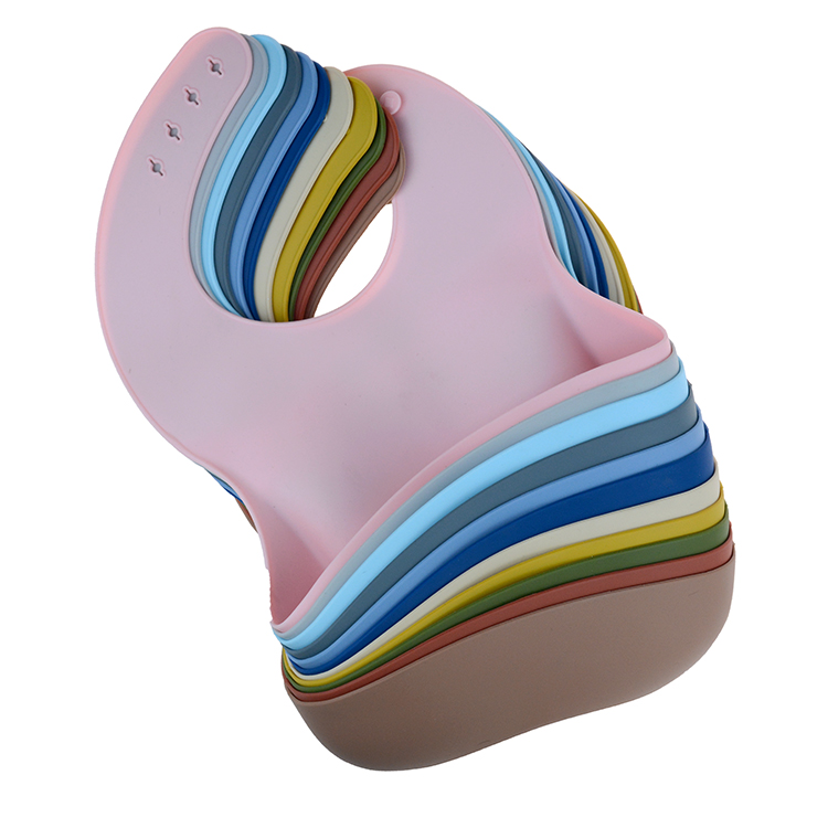 Легко носить с собой детский пластиковый водонепроницаемый тканевый детский нагрудник прорезывание зубов