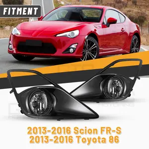 Winjet otomatik lamba fabrika toptan araba sürüş ışığı WJ30-0339 GT86 için sis lambası Toyota GT86 2013 2014 2015 2016 sis işıkları