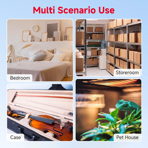 Hiện đại 6-Pack nhà thông minh được xây dựng trong pin không dây app điều khiển từ xa Bluetooth/Wifi nhựa Nhiệt ẩm kế - Product Image 6