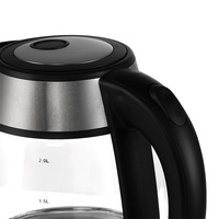 Appareils électroménagers intelligents, bouilloire électrique en verre, bouilloire électrique à arrêt automatique, théière en verre, pour la maison