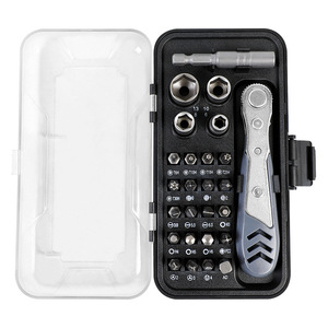 26 In 1 Precision Screwdriver Set With Ratchet Handle For Mobile Phone Repair Tools Chromium Vanadium Steel Bits - Product Image 1