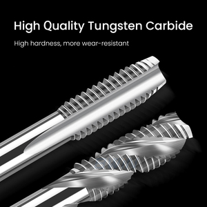 M2 M4 M6 M8 M10 Solid Carbide Tap Straight and Spiral Flute Machine <strong>Threading</strong> <strong>Tool</strong> for Blind Through Hole Steel Tapping - Product Image 4