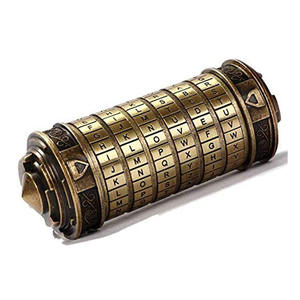 Da Vinci Code Lock <span class=keywords><strong>Mini</strong></span> Jouets Cryptex Serrures Lettre Mot de Passe Évasion Chambre Accessoires Éducatifs Puzzle Jouets pour Saint Valentin Cadeau - Product Image 6