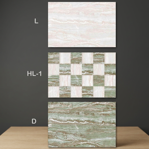 Moderno 3D Inkjet 200x300mm Digital Ceramic Wall Tile Series Porcelana esmaltada pulida brillante para cocina Baño 5mm al aire libre - Product Image 1