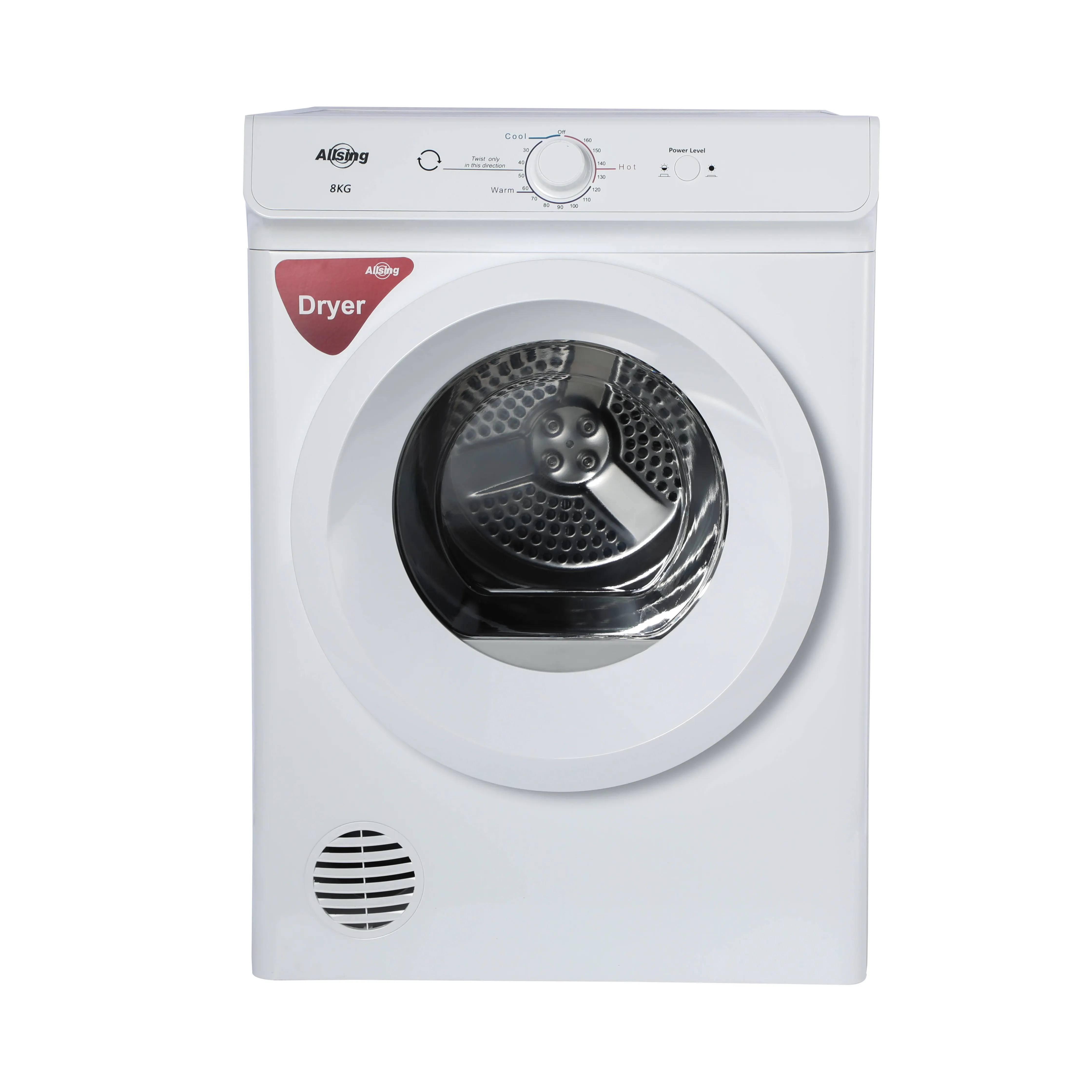 Sèche-linge domestique T701 7KG Quantité Sèche-linge en acier inoxydable Temps de puissance Pièces d'air pour garage extérieur Dimensions Net de vente