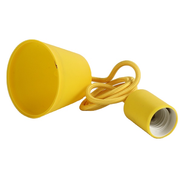 Bedroom Screw E27 Ceramic Lamp Base, E27 Socket Lamp Accessories Bulb Holder Lamp E27 Plastic Pendant Light Kits