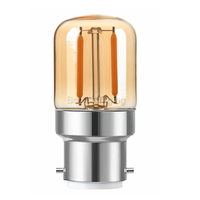 Ampoule LED flexible à filament miniature de petite taille E27 2W en verre ambré 230V
