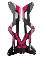 Patins à roulettes en aluminium YSMLE pour le slalom et le freestyle, pour hommes, professionnels, roues de 4*80 mm, patins en ligne