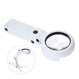 Hot Sell 8 LED Light Loupe pliable à deux niveaux <span class=keywords><strong>de</strong></span> luminosité - Product Image 1