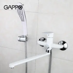 GAPPO 럭셔리 욕실 샤워 세트 무료 배송 샤워 온수 욕조 믹서 탭 griferia 욕실 ducha G2248