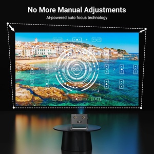 Proyector de Videojuegos Smart <span class=keywords><strong>TV</strong></span> Nativo 1080P, Sistema Vidaa-<span class=keywords><strong>TV</strong></span>, Proyector Digital Wifi para Exteriores, Reuniones Inalámbricas, Películas en 4K, Compatible con Teléfonos - Product Image 6
