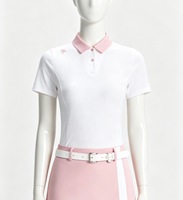 Polo à manches courtes Qimusheng Golf Lady PRO Series - Nouveau produit pour le début de l'automne